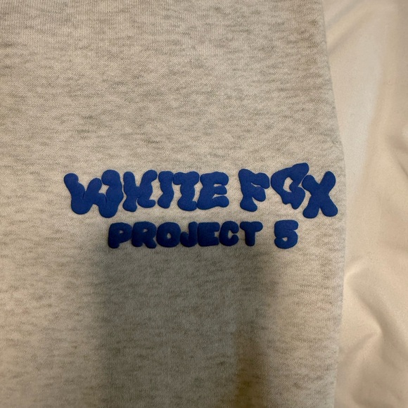 White Fox Project 5 Sweatpants Gravity Grey - Picture 3 of 6